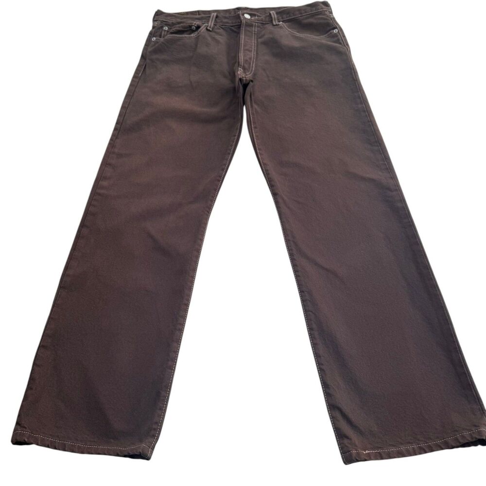 Vintage 2006 Levi’s 501 Jeans Men’s 36x30 Brown Straight Leg Button Fly
